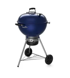 Barbecue a carbone "master-touch gbs c-5750" blu con griglia 57 cm Barbecue
