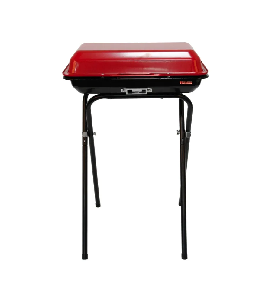 New Barbecue a carbonella a valigetta "sg 47-33" 50x47x95 cm Barbecue