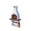 Sale Barbecue a carbonella in cemento "madrid" 90x45x212 cm Barbecue