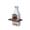Barbecue-Linea VZ Barbecue a carbonella in cemento "barcellona" 150x90x237 cm