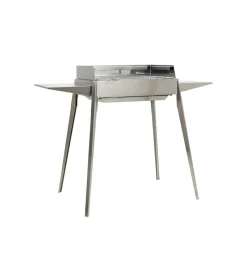 Barbecue-Lisa Barbecue a carbonella "etna" in acciaio inox 122x62x85 cm