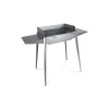 Barbecue-Lisa Barbecue a carbonella "etna" in ferro alluminato  122x62x85 cm