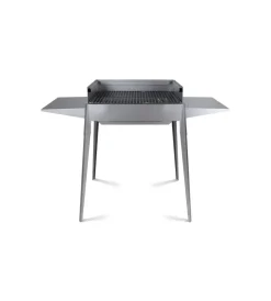 Barbecue-Lisa Barbecue a carbonella "etna" in ferro alluminato  122x62x85 cm