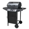 Barbecue-Arnold Barbecue a gas "nevada" con finestra in vetro 3 bruciatori