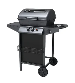Barbecue-Arnold Barbecue a gas "nevada" con finestra in vetro 3 bruciatori