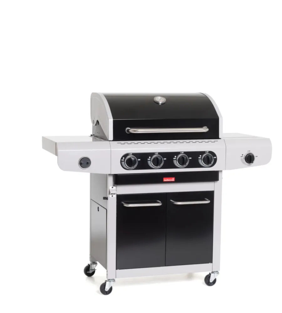 Barbecook Barbecue|Barbecue a gas "siesta 412" con fornello laterale 4 bruciatori