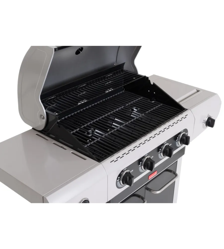 Barbecook Barbecue|Barbecue a gas "siesta 412" con fornello laterale 4 bruciatori
