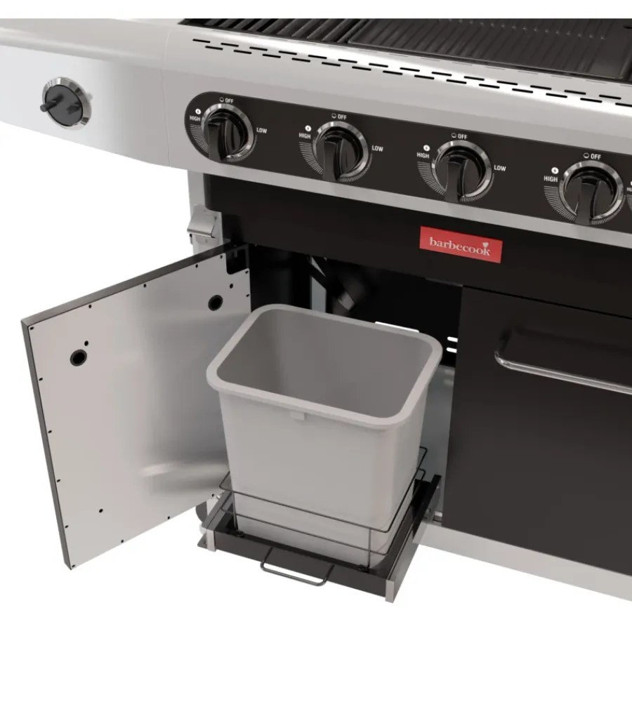 Barbecook Barbecue|Barbecue a gas "siesta 612" con fornello laterale 5 bruciatori