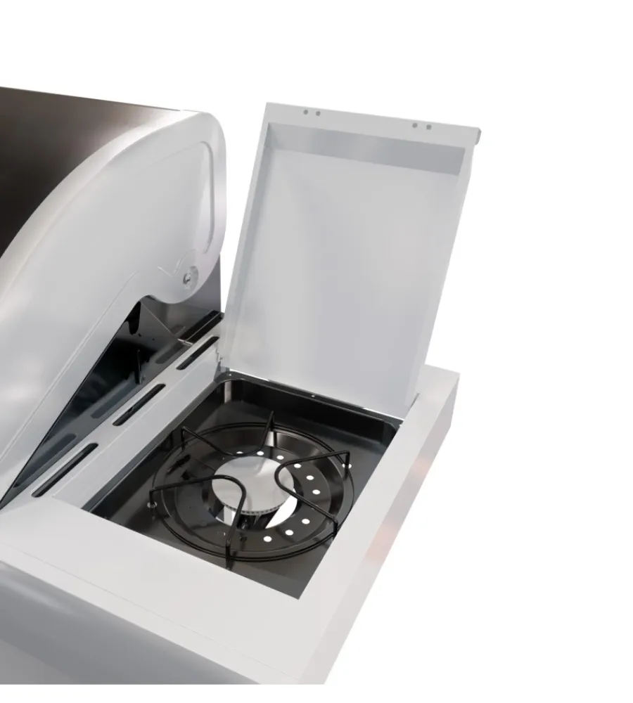 Barbecook Barbecue|Barbecue a gas "siesta 612" con fornello laterale 5 bruciatori