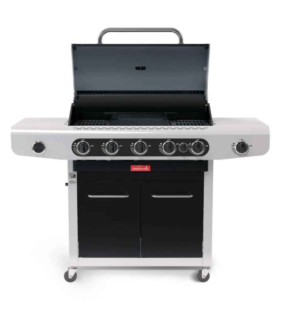 Barbecook Barbecue|Barbecue a gas "siesta 612" con fornello laterale 5 bruciatori