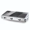Ompagrill Barbecue|Barbecue a gas con plancha tripla 3 bruciatori 83x44x21,5 cm