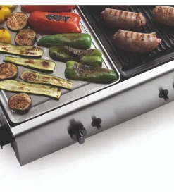 Barbecue-Ompagrill Barbecue a gas con plancha singola 1 bruciatore 40x43 cm