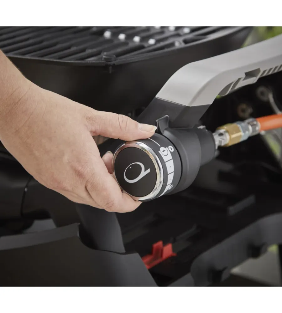 Barbecue-Weber Barbecue a gas portatile "q1200 n" nero 1 bruciatore