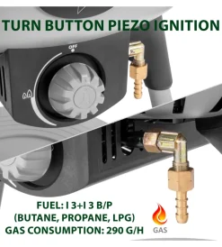 Brunner Barbecue|Barbecue a gas portatile