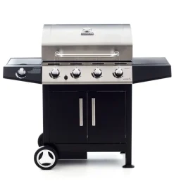 Sochef Barbecue|Barbecue a gas "golosone 4" con cottura a pietra lavica o australiana 4 bruciatori - cod. g43240