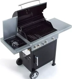 Sochef Barbecue|Barbecue a gas "mister gusto" con cottura australiana 4 bruciatori - cod. g45250