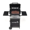 Sochef Barbecue|Barbecue a gas "pepito" con cottura a pietra lavica 2 bruciatori - cod. g20723