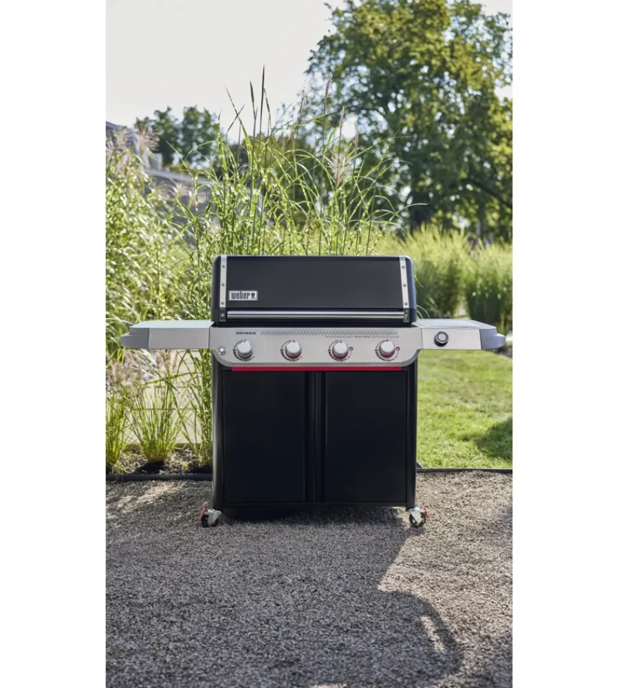 Online Barbecue a gas "genesis e-425" nero 4 bruciatori Barbecue