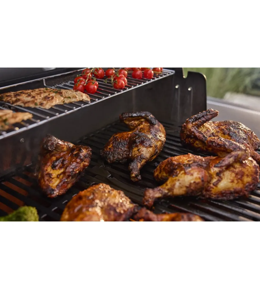 Online Barbecue a gas "genesis e-425" nero 4 bruciatori Barbecue