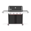 Weber Barbecue|Barbecue a gas "genesis e-415" nero 4 bruciatori