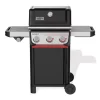 Outlet Barbecue a gas "spirit e-335" nero 3 bruciatori Barbecue