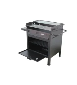 Barbecue- Barbecue a legna e carbone "etna v20" con forno pizza, 120x60x92 cm
