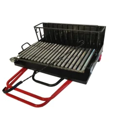 Barbecue-Arnold Barbecue a legna pieghevole con griglia 67x50 cm