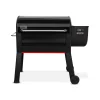 Barbecue-Weber Barbecue a pellet "smoque xl" nero con griglia 86x45 cm