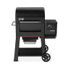 Weber Barbecue|Barbecue a pellet "searwood" nero con griglia 61x45 cm