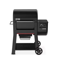 Weber Barbecue|Barbecue a pellet "searwood" nero con griglia 61x45 cm