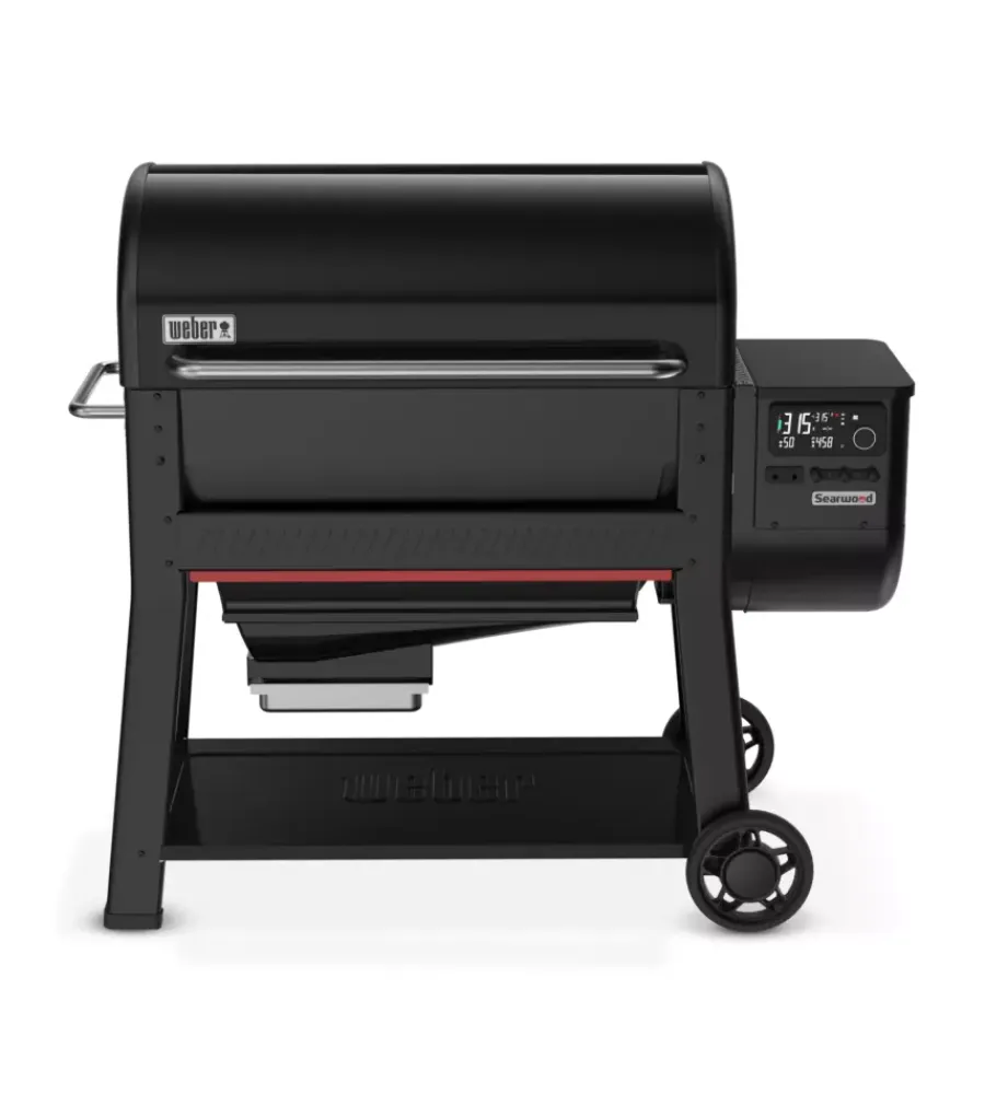 Weber Barbecue|Barbecue a pellet "searwood xl" nero con griglia 91x45 cm