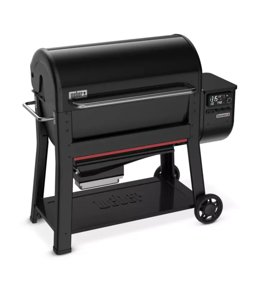 Weber Barbecue|Barbecue a pellet "searwood xl" nero con griglia 91x45 cm
