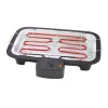 Barbecue- Barbecue elettrico da tavolo con griglia 37x21 cm