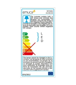 New Barra appendiabili per armadi regolabile 1.008-1.158 mm batteria rimovibil e sensore di movimento anodizzato opaco - . Armadi