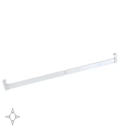 Armadi-Emuca Barra appendiabiti con luce led, 558-708 mm