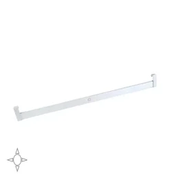 Emuca Armadi|Barra appendiabiti con luce led, 858-1008 mm