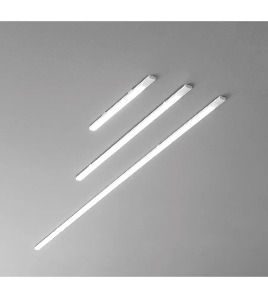 Illuminazione Per Interno- Barra sottopensile led "unix 45" con diffusore silver, 600 lm 4000 k