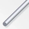 Ferramenta Per Mobili E Infissi-Alfer aluminium Barra tonda 11.5 alluminio naturale - 1 metro.