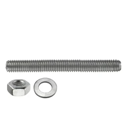 Sistemi Di Fissaggio- Barre filettate con dado e rondella ø m8 x 100 - 4 pz.
