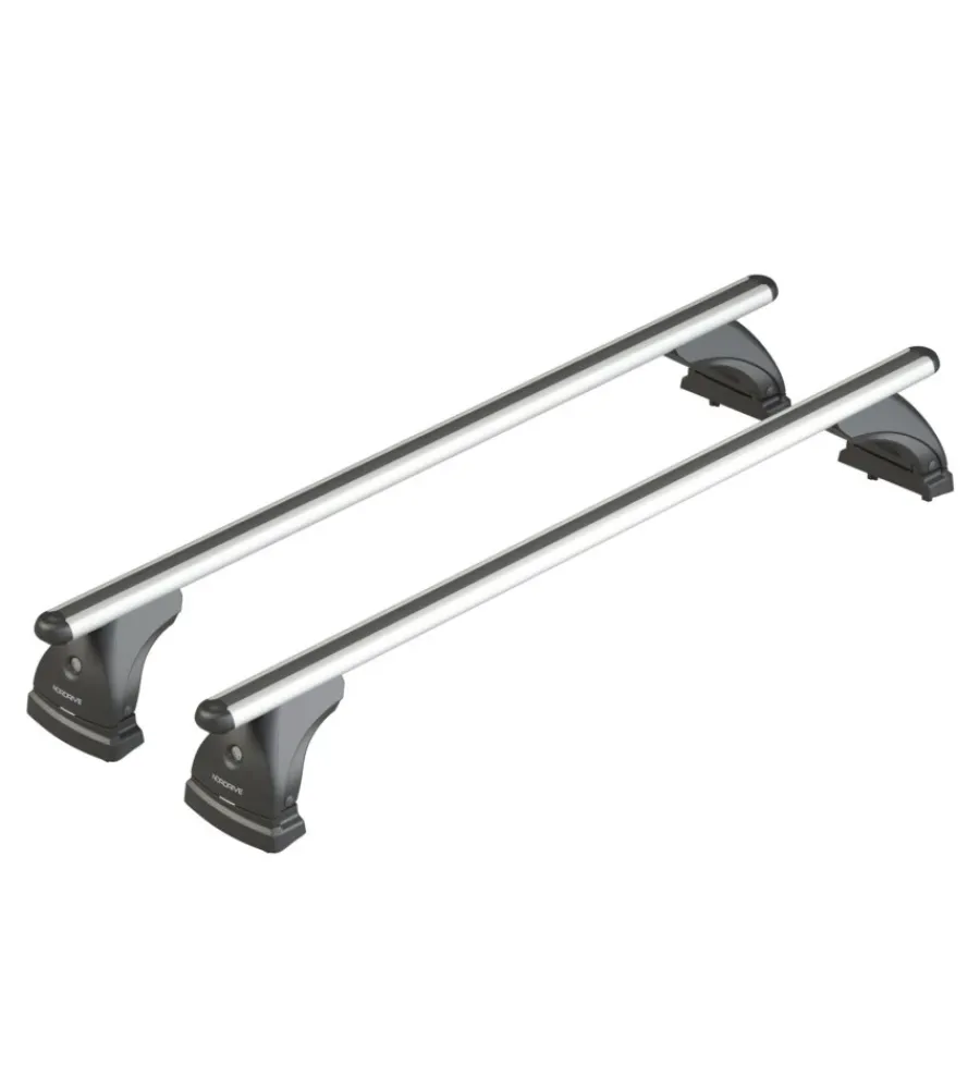 Portaggio-Nordrive Barre portatutto per auto kit completo - 156 - alumia l nk156eal