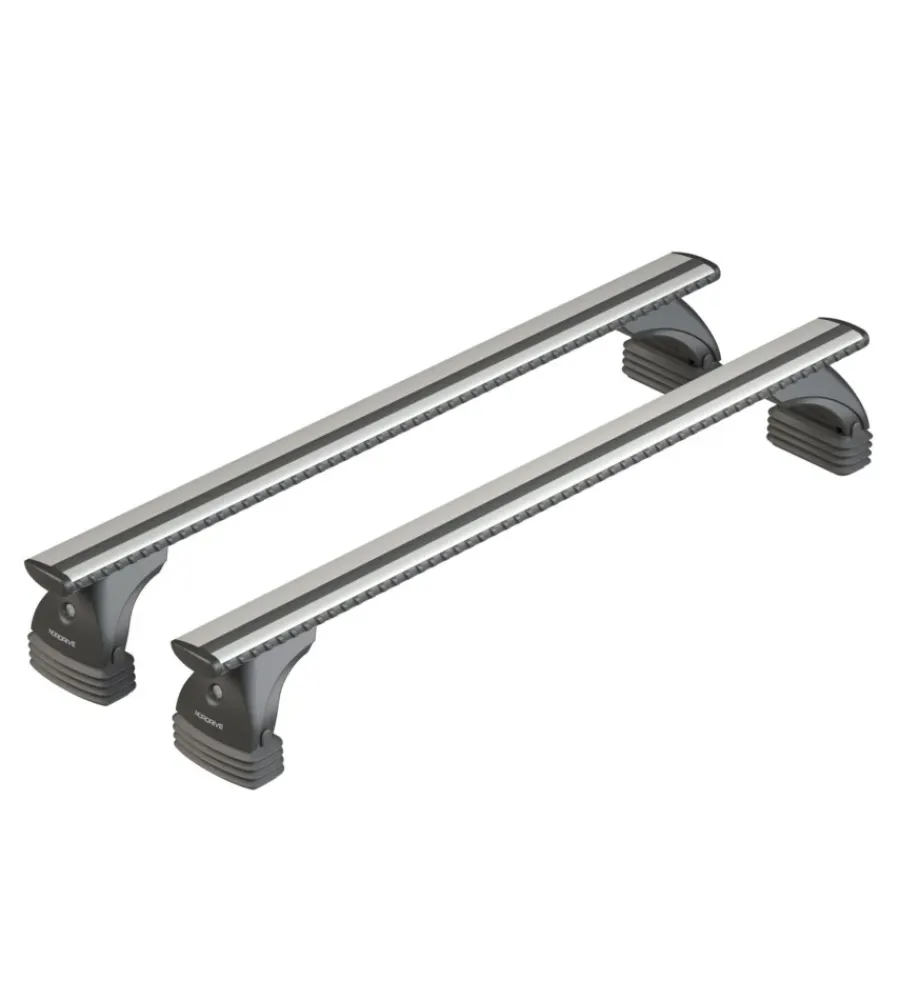 Portaggio-Nordrive Barre portatutto per auto kit completo - evos - 012 - silenzio xl nk012esxl