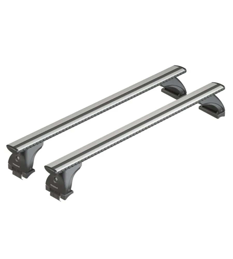 Portaggio-Nordrive Barre portatutto per auto kit completo - evos - 048 - silenzio l nk048esl