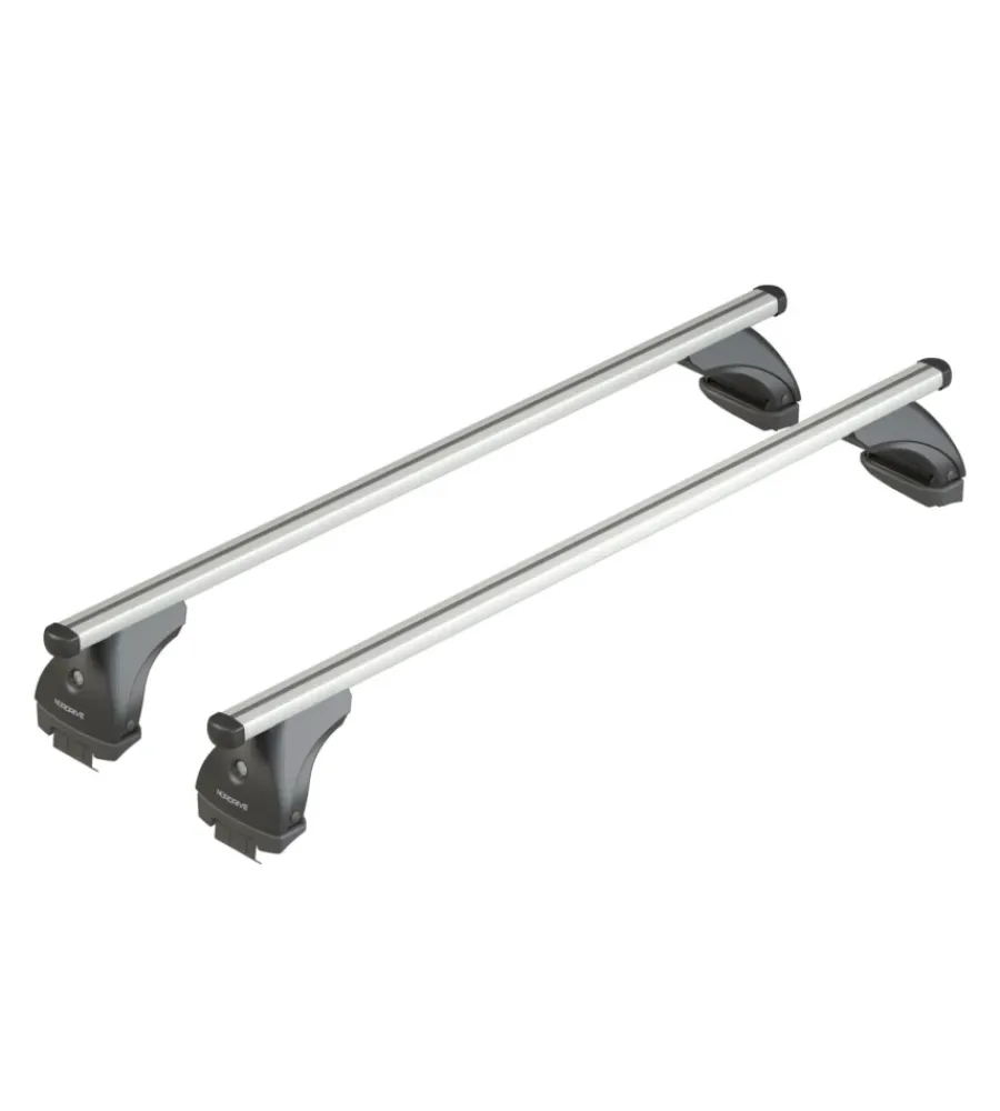 Portaggio-Nordrive Barre portatutto per auto kit completo - 150 - helio m nk150ehm