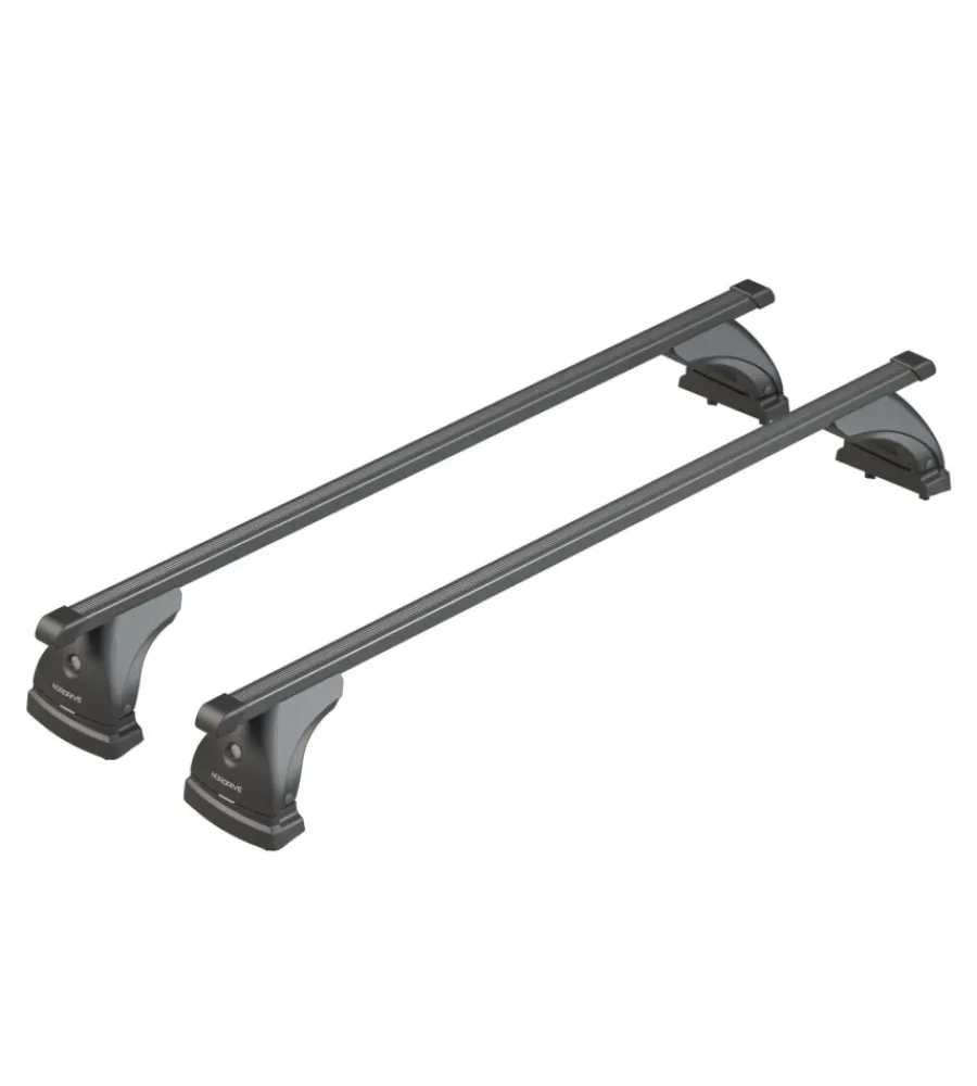 Portaggio-Nordrive Barre portatutto per auto kit completo - 136 - quadra s nk136eqs