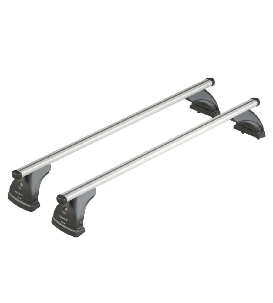 Portaggio-Nordrive Barre portatutto per auto kit completo - 134 - helio s nk134ehs