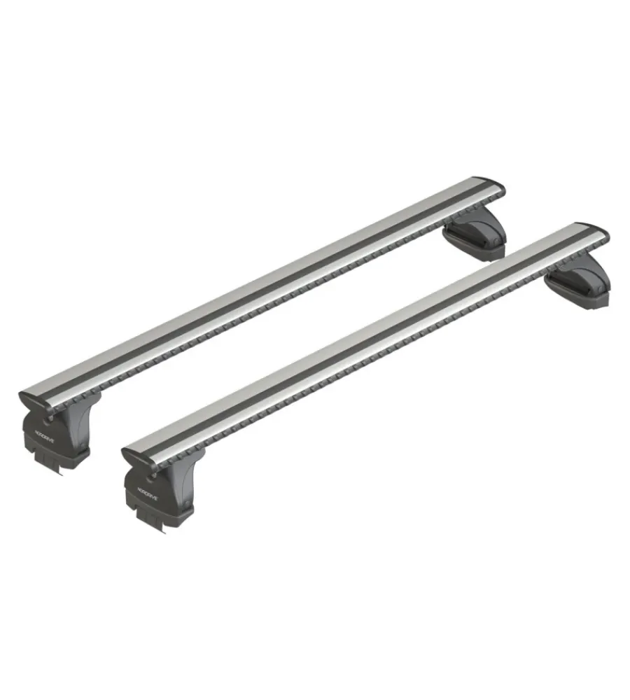 Portaggio-Nordrive Barre portatutto per auto kit completo - evos lp - 213 - silenzio m nk213lsm