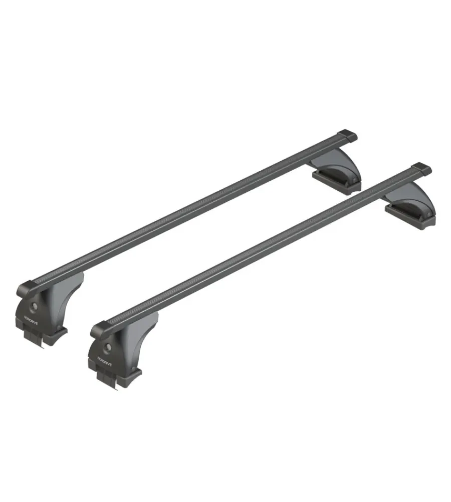 Portaggio-Nordrive Barre portatutto per auto kit completo - 004 - quadra s nk004eqs