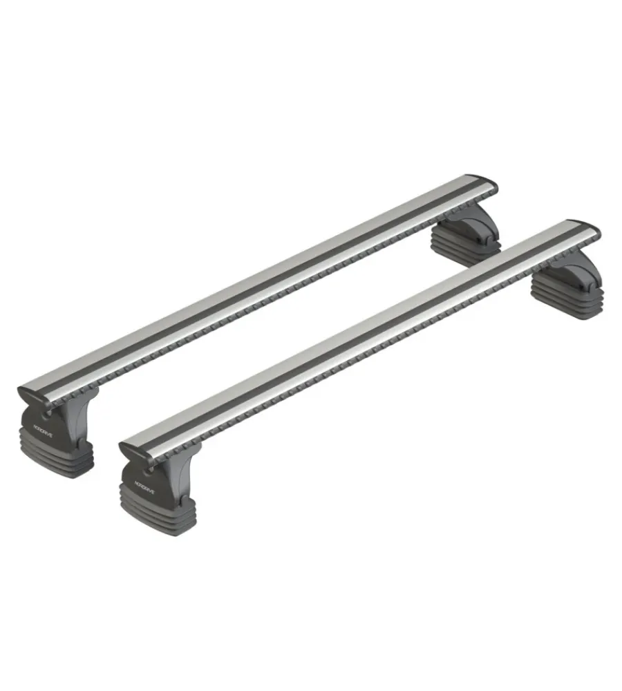 Portaggio-Nordrive Barre portatutto per auto kit completo - evos lp - 044 - silenzio l nk044lsl