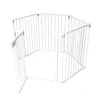 Sale Barriera di sicurezza per bambini armonia in metallo verniciato colore bianco 120x74 cm Cancelletti