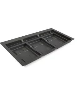 Emuca Raccolta Differenziata|Base per contenitori raccolta differenziata, modulo 90 cm
